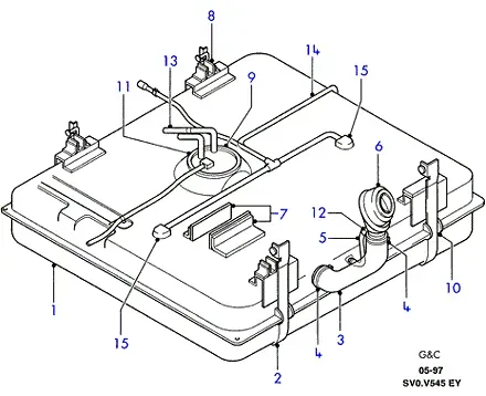 Fuel system diagram