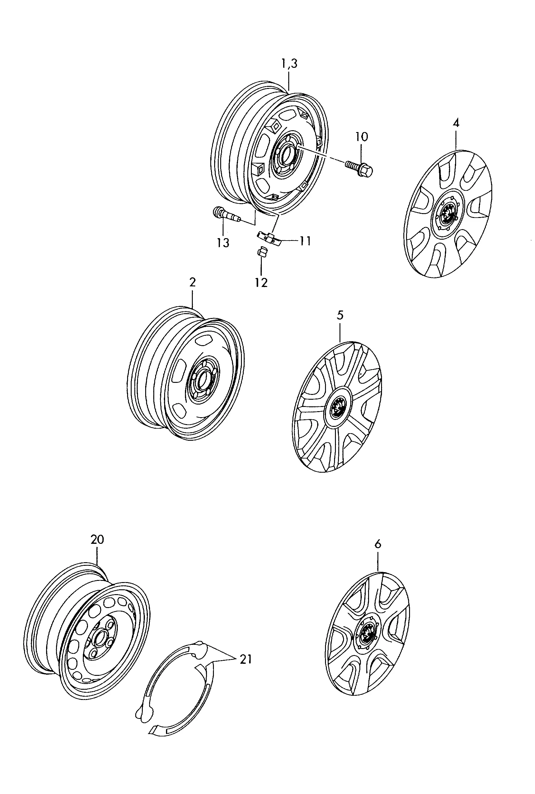 Steel Wheel diagram