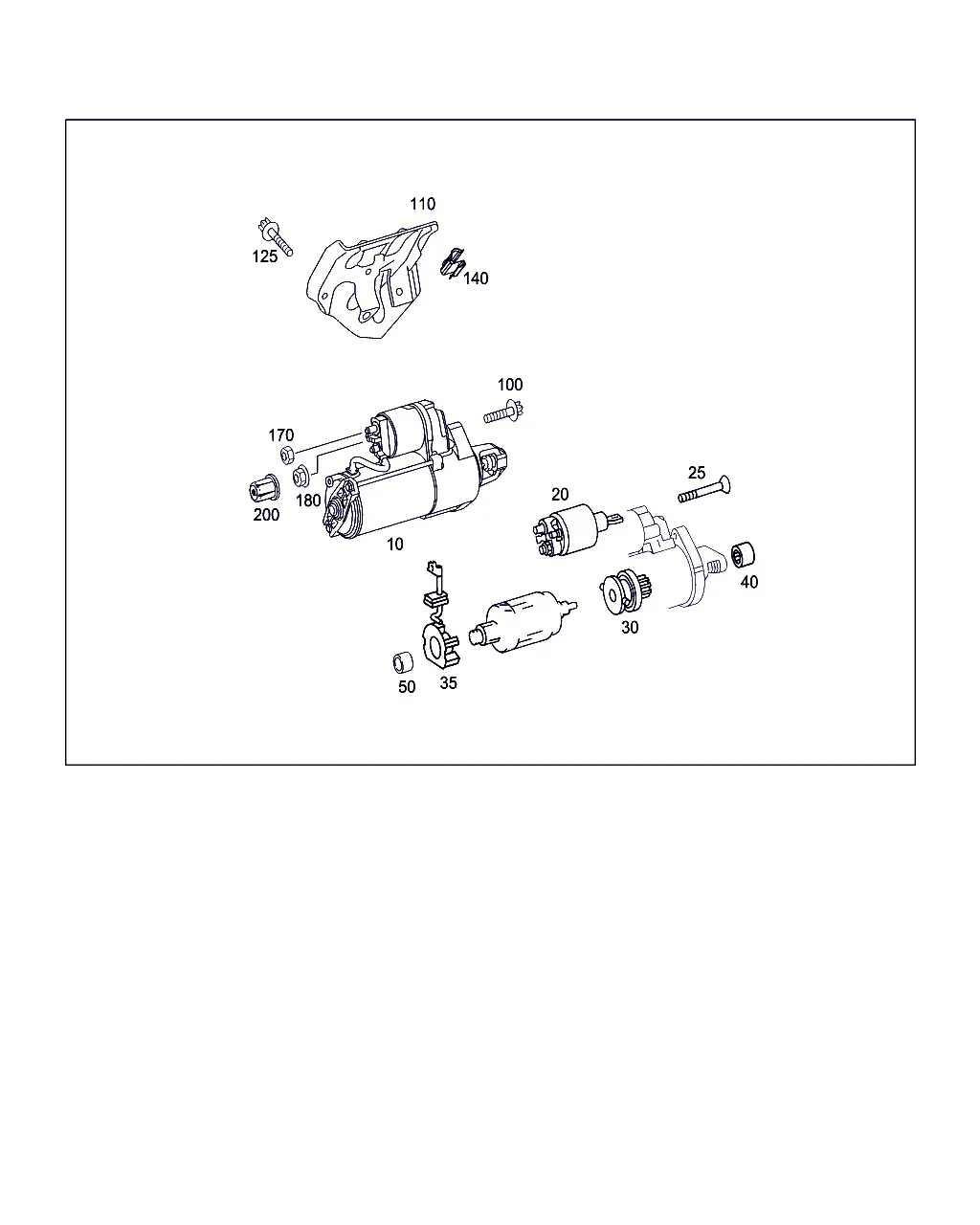Starter diagram