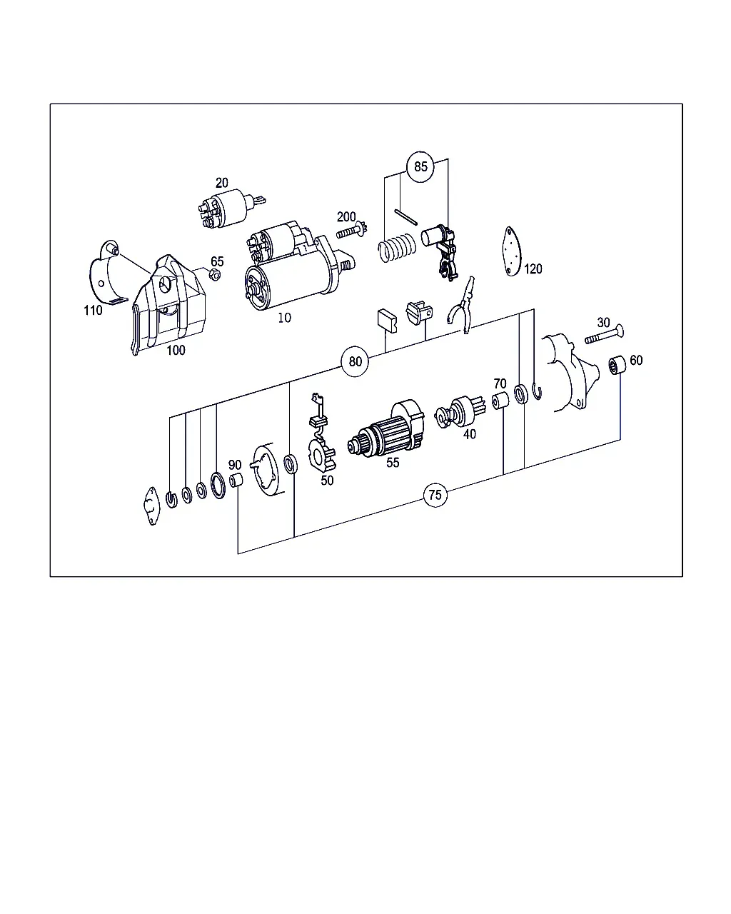 Starter diagram