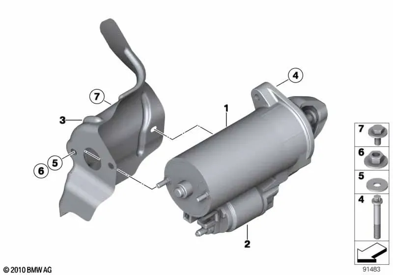 Стартер diagram