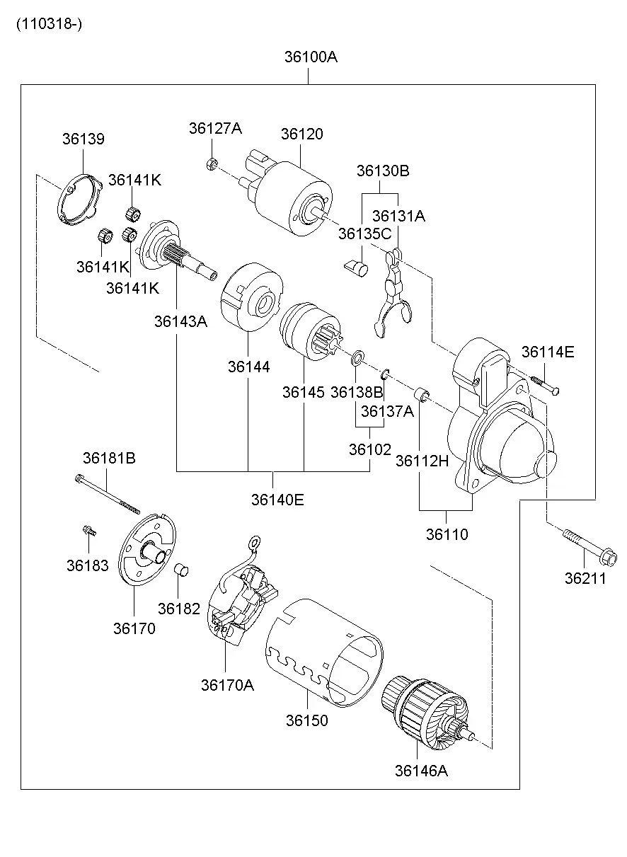 Starter diagram
