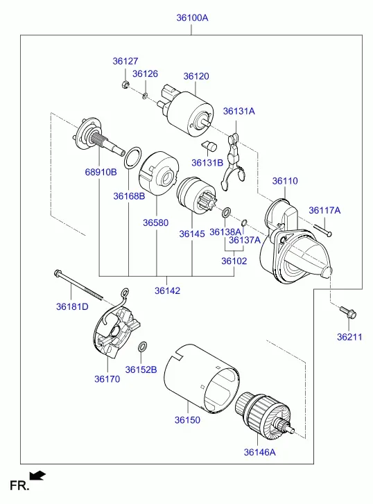 Starter diagram