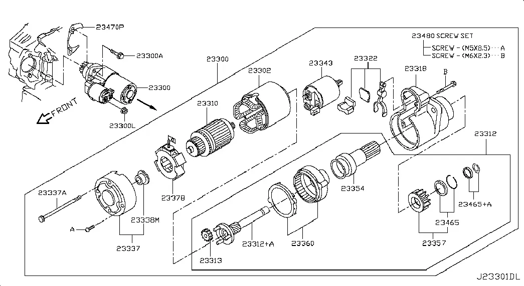 Starter diagram