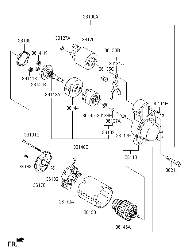 Starter diagram