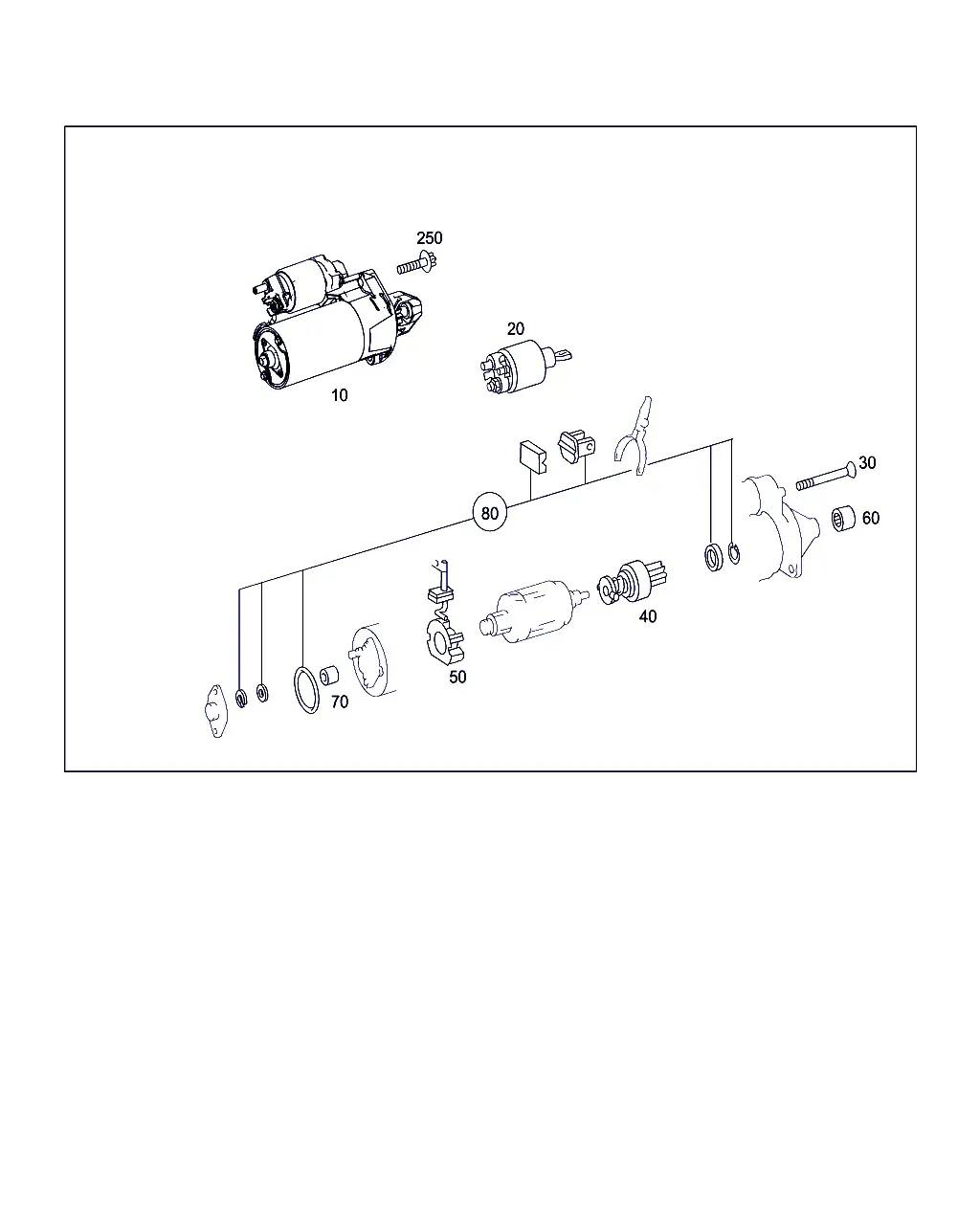 Starter diagram