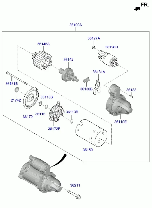 Starter diagram