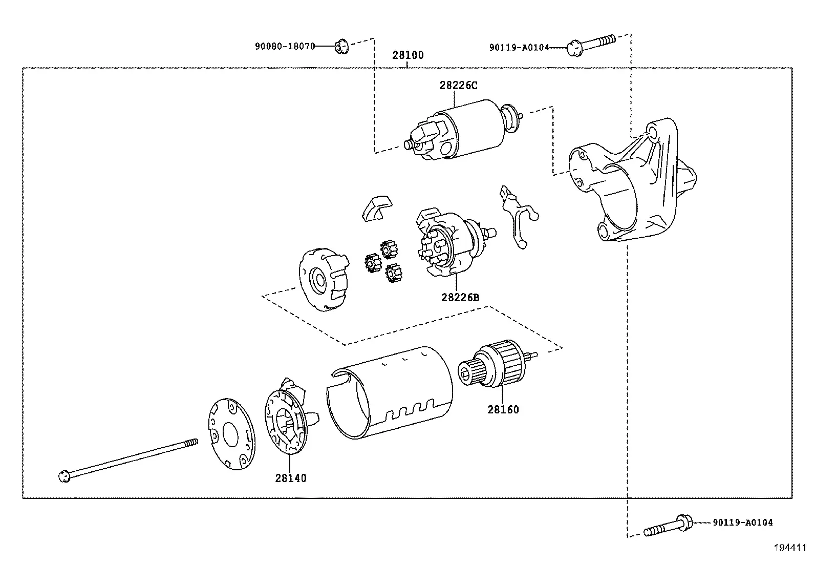 Starter diagram