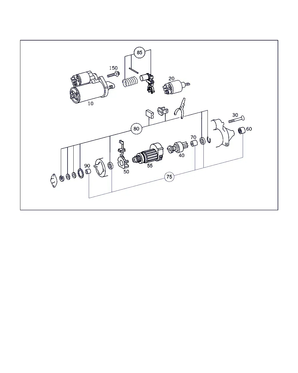 Starter diagram