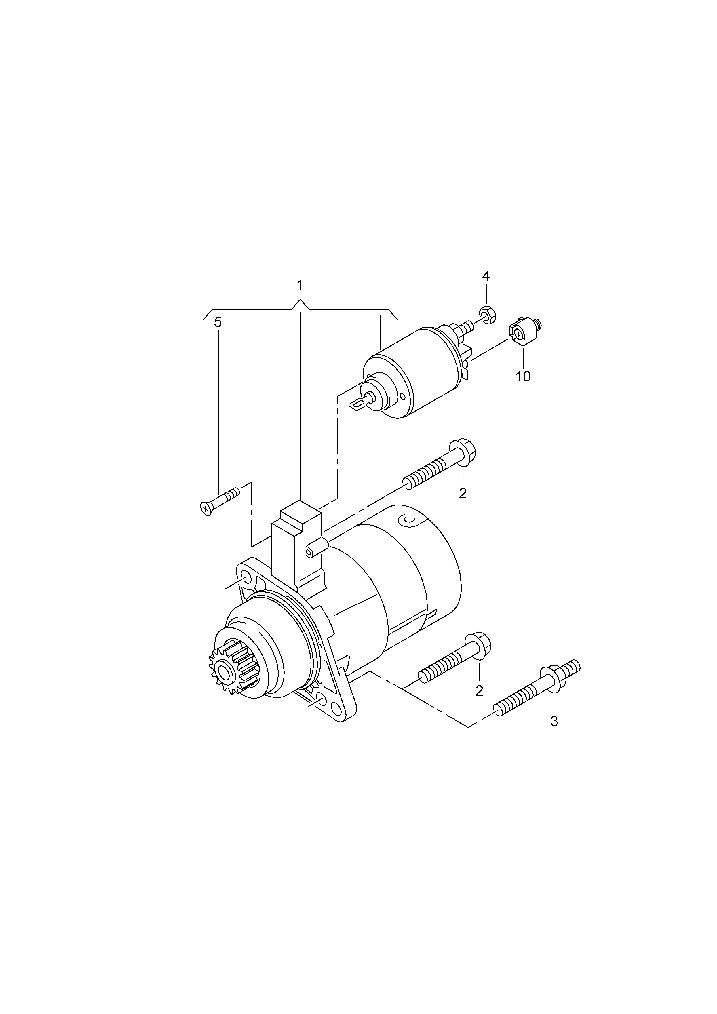 Starter and Components diagram
