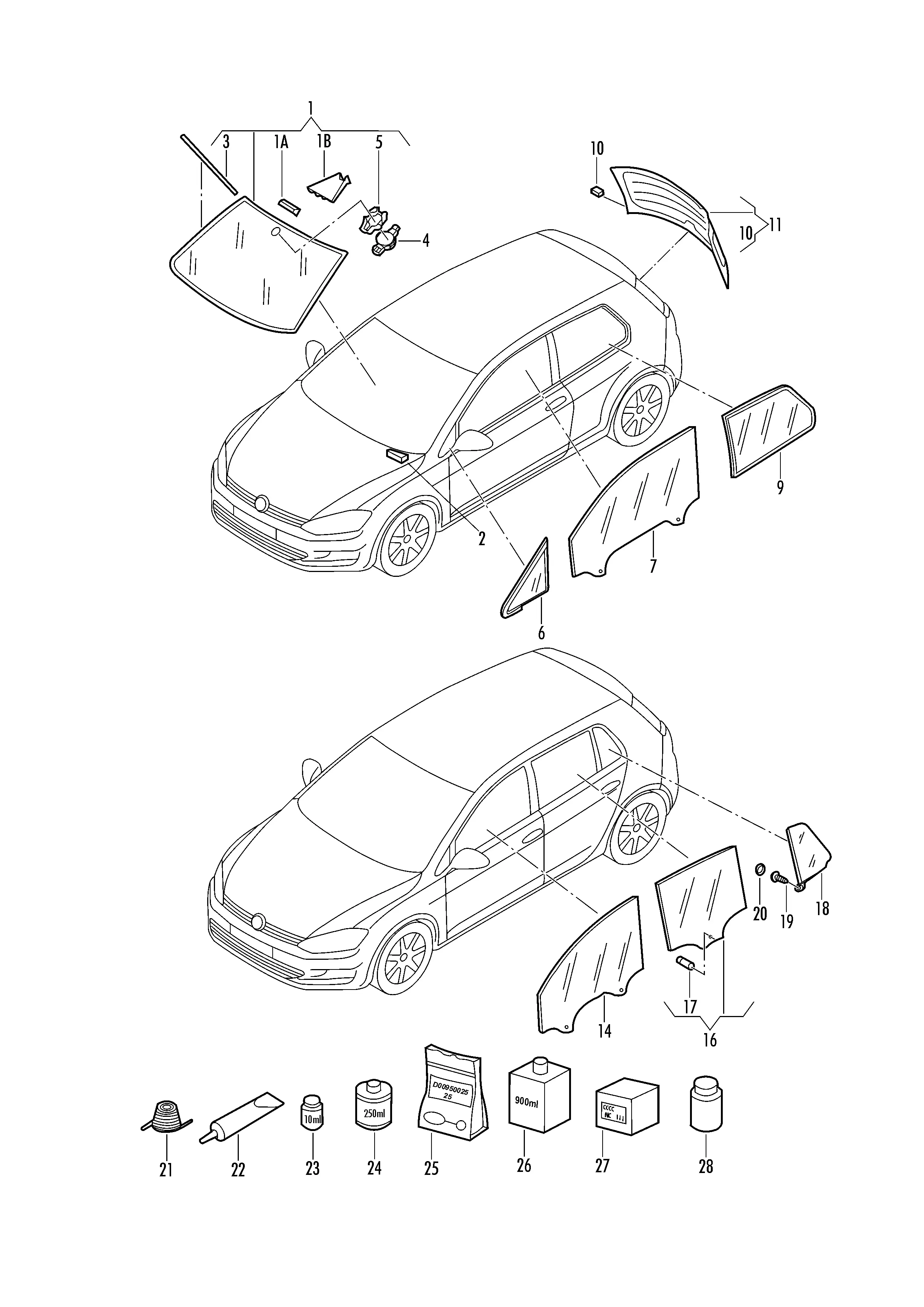Body Glass diagram
