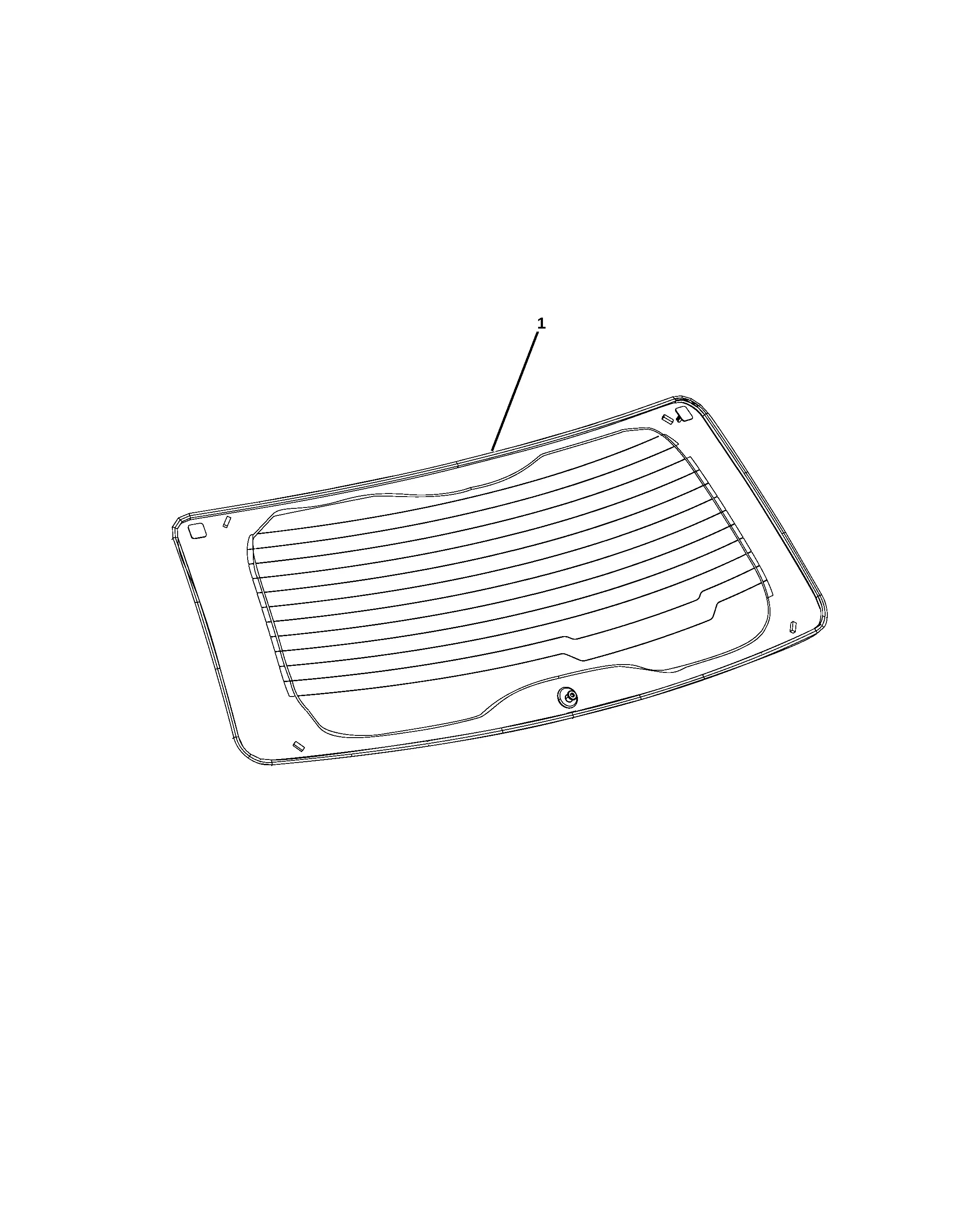 Liftgate Glass diagram