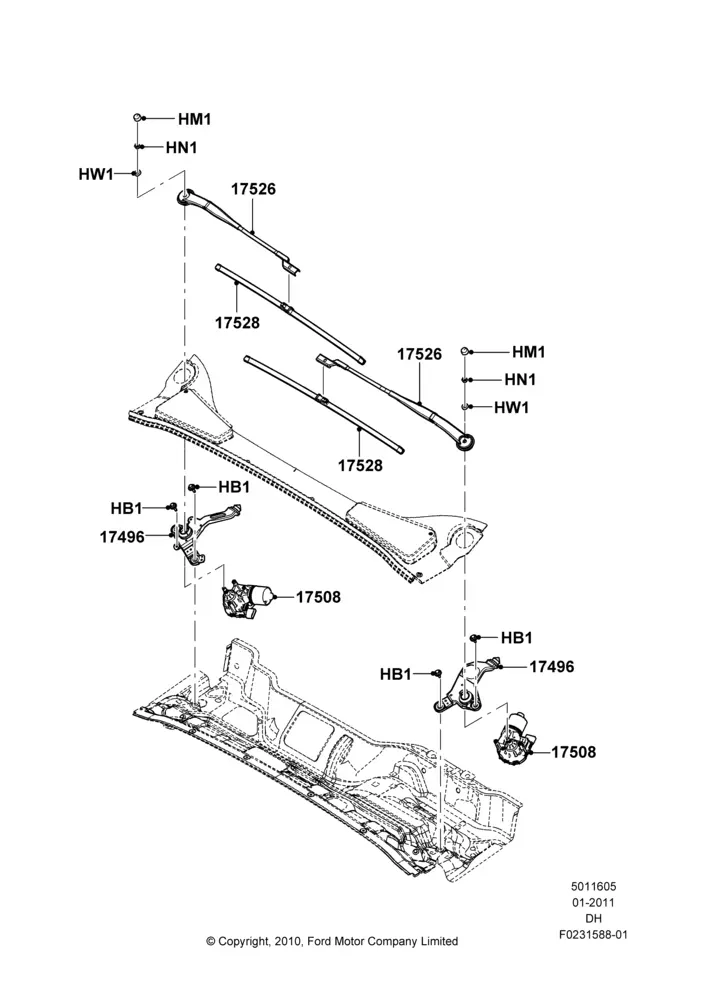 Windshield Wiper diagram