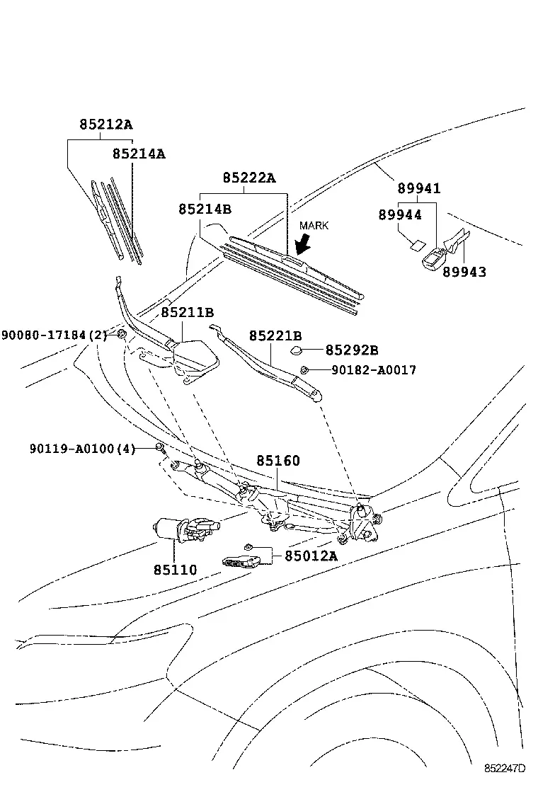 Windshield Wiper diagram