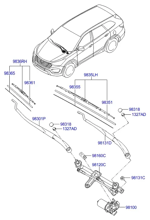 Windshield Wiper diagram