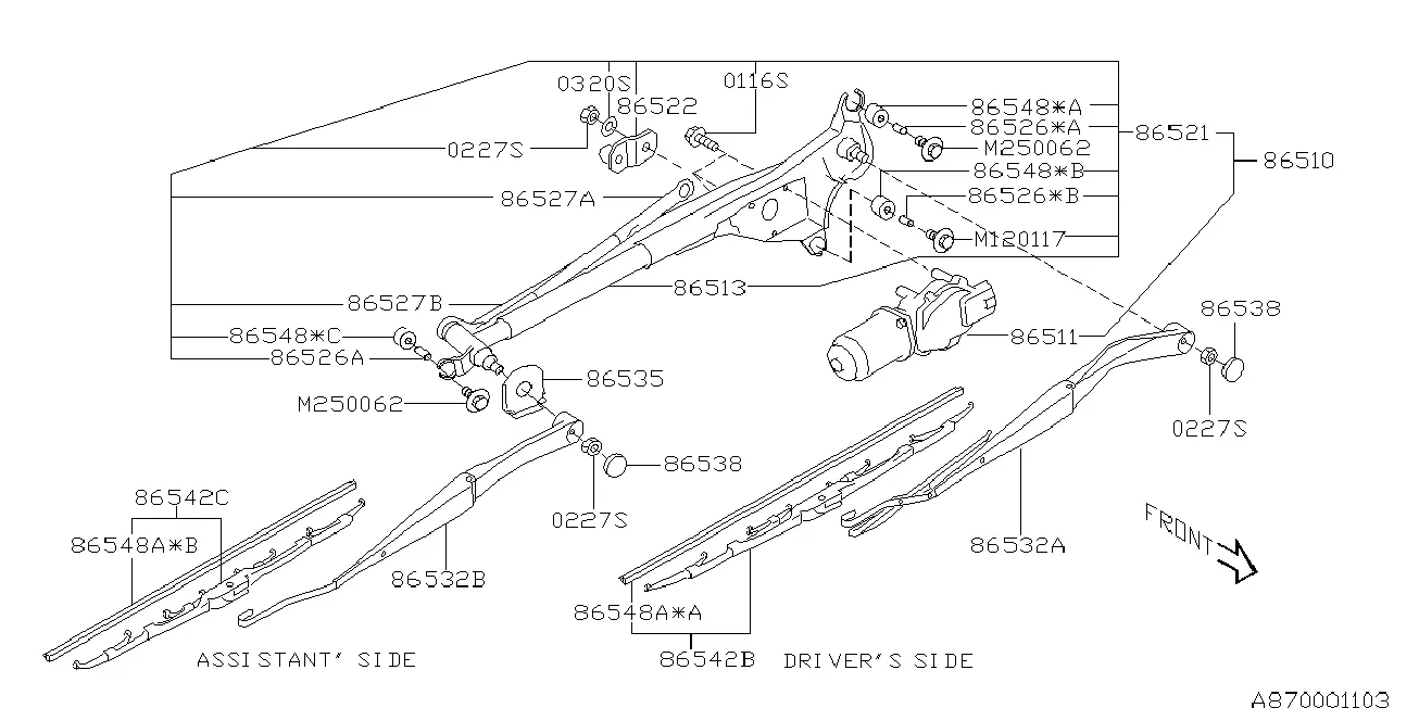 Windshield Wiper diagram