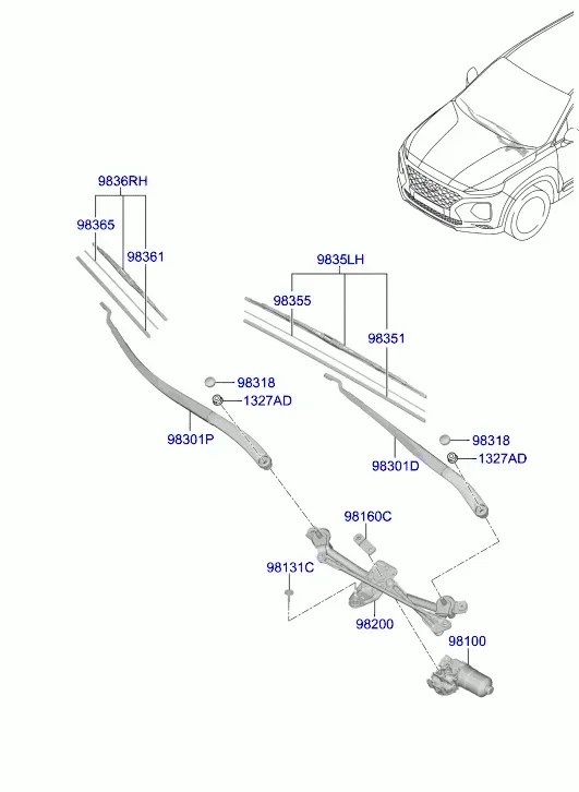 Windshield Wiper diagram