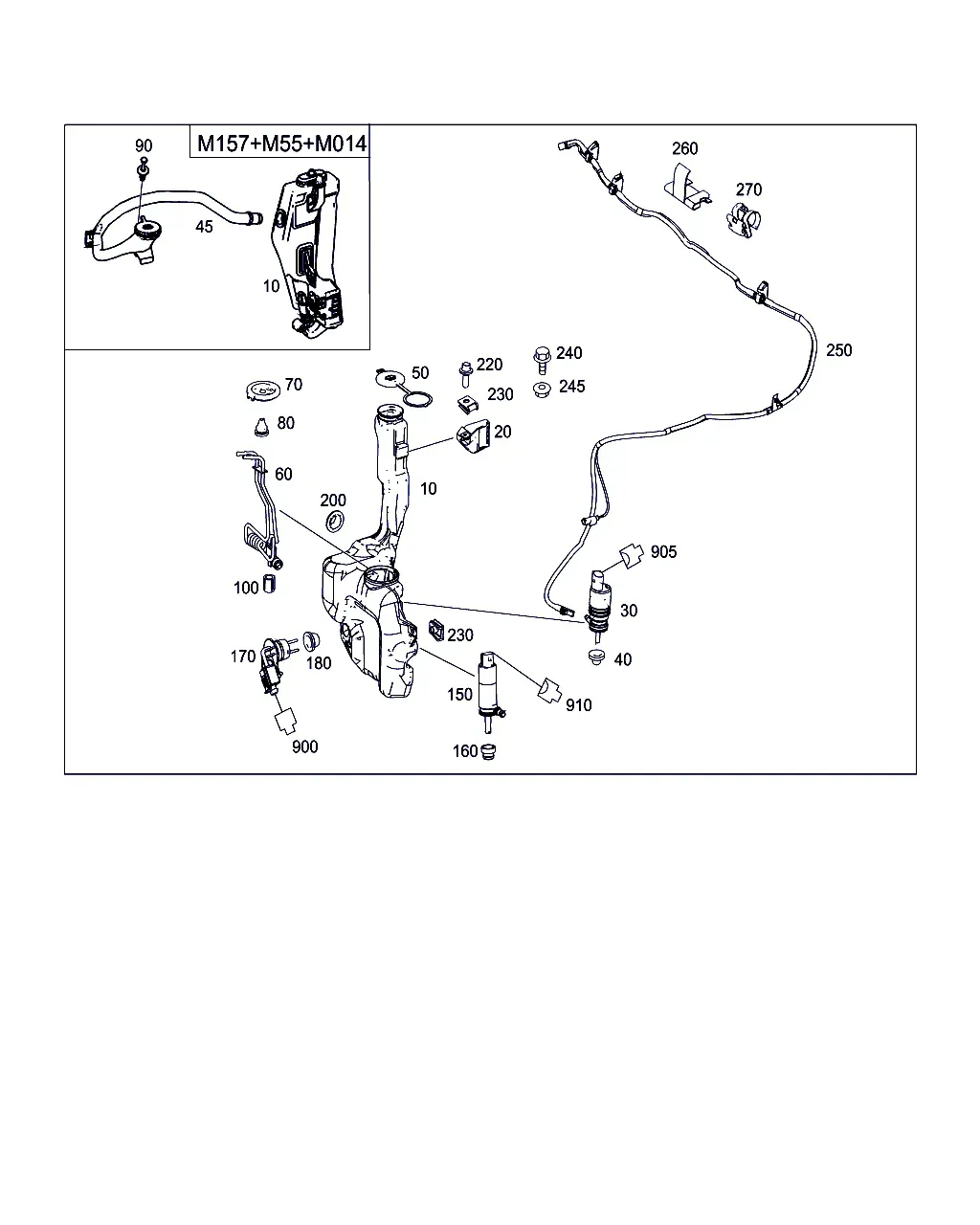 Windshield and Headlight Washer diagram