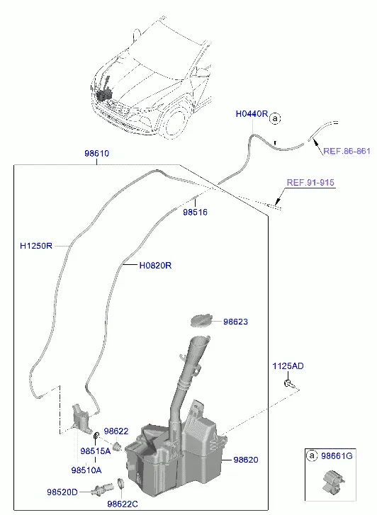 Windshield Washer diagram