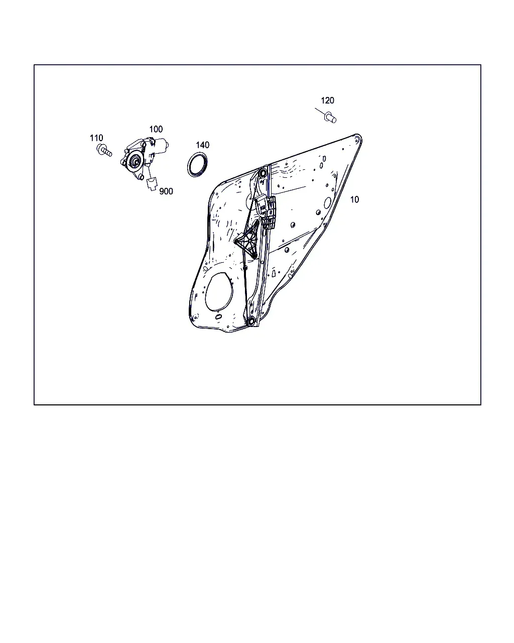 Window Regulator diagram
