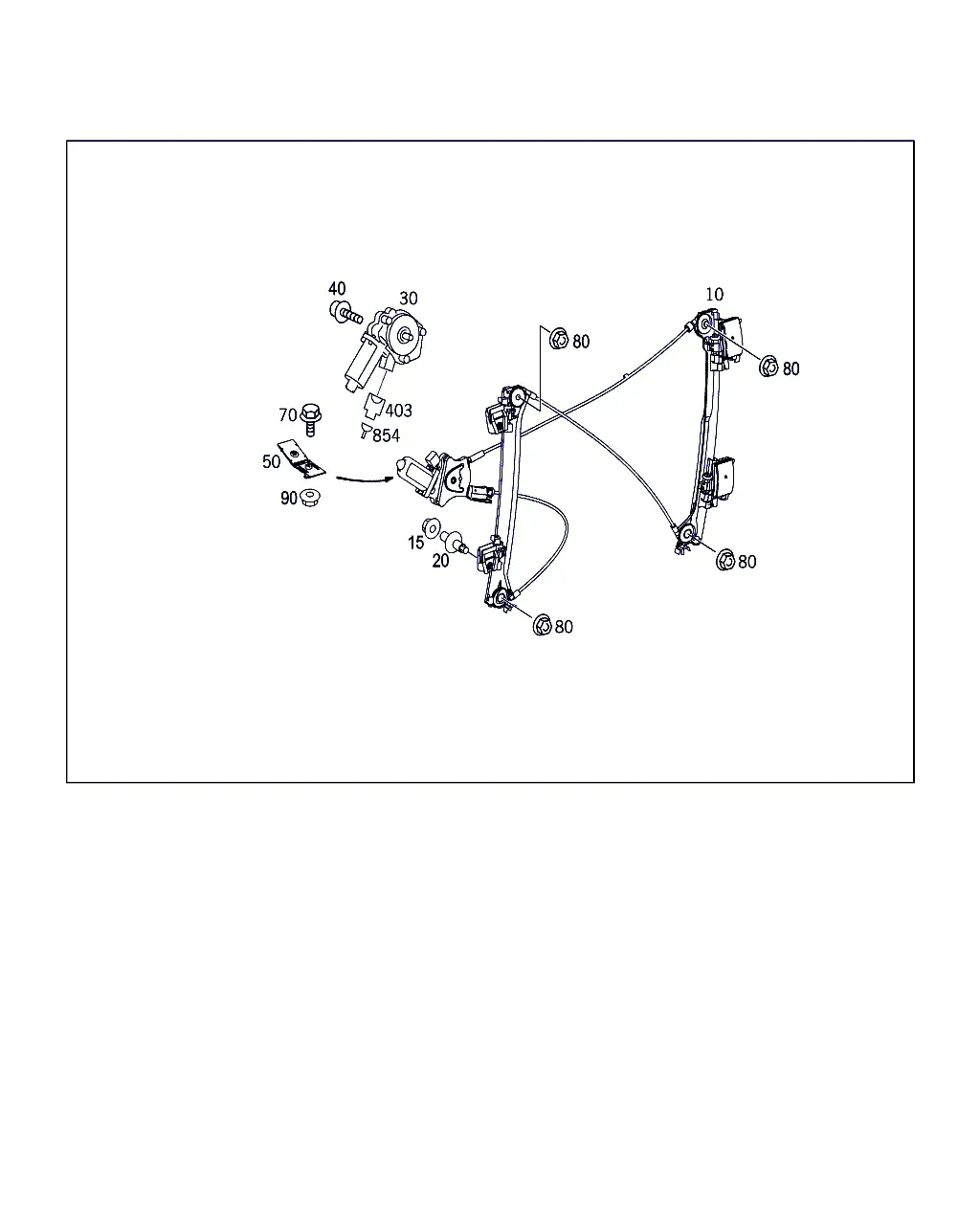 Window Regulator diagram