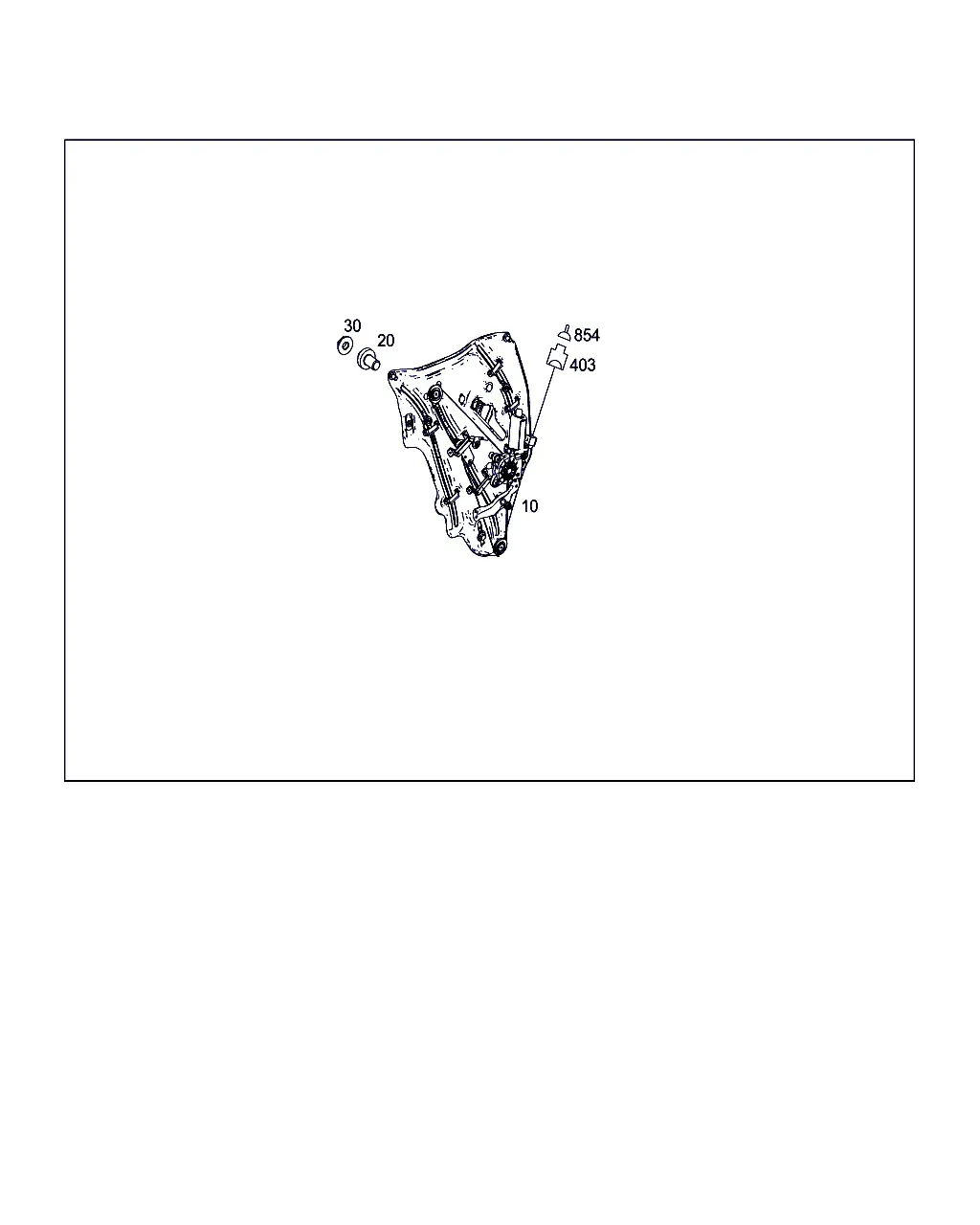 Window Regulator diagram