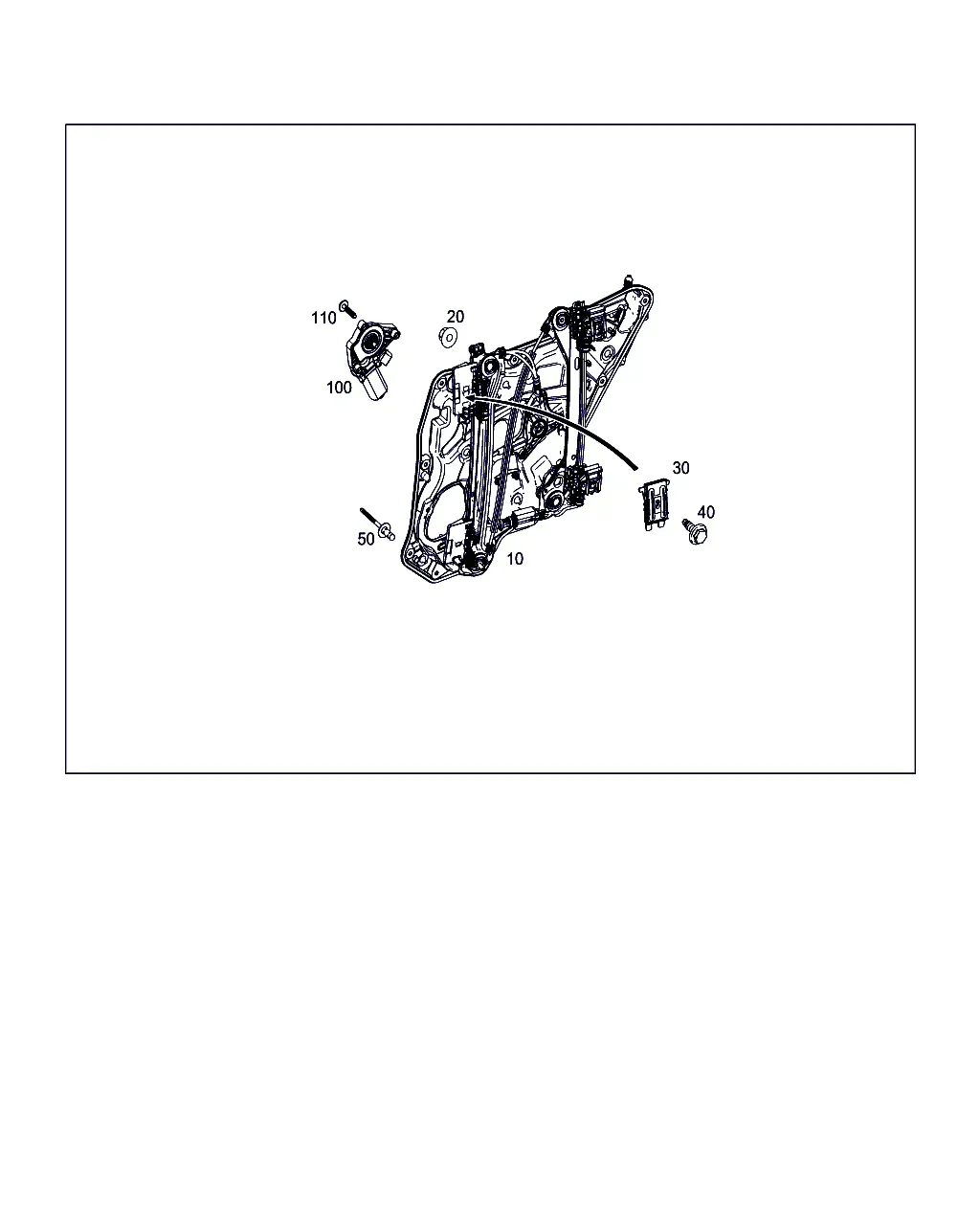 Window Regulator diagram
