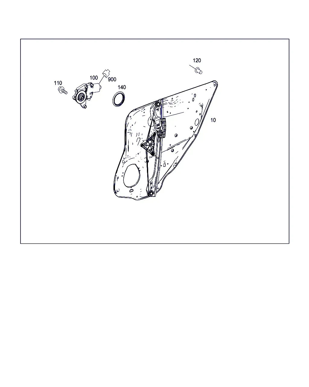 Window Regulator diagram
