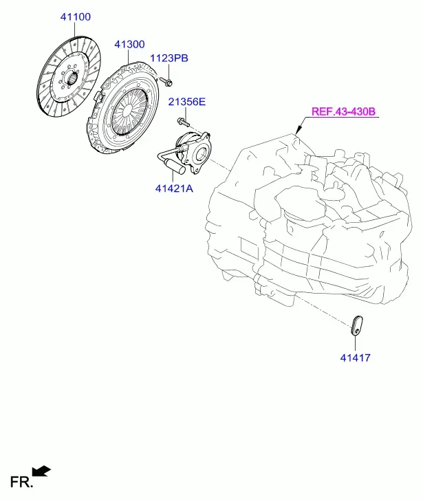 Clutch Assembly diagram