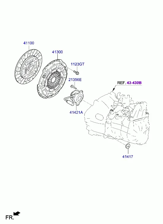 Clutch Assembly diagram