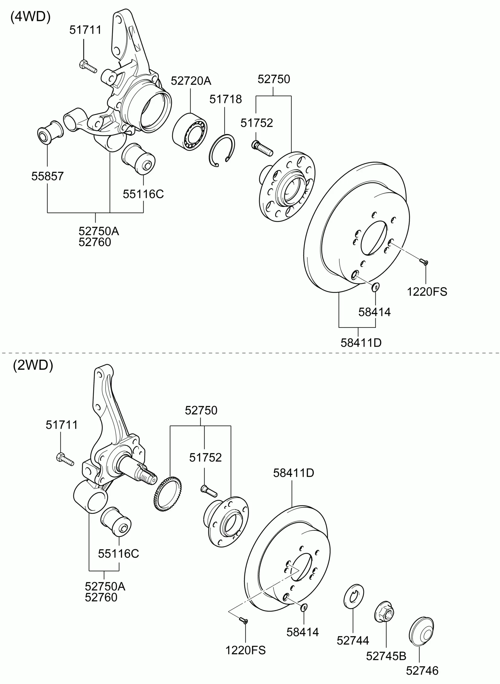 Rear Wheel Hub diagram