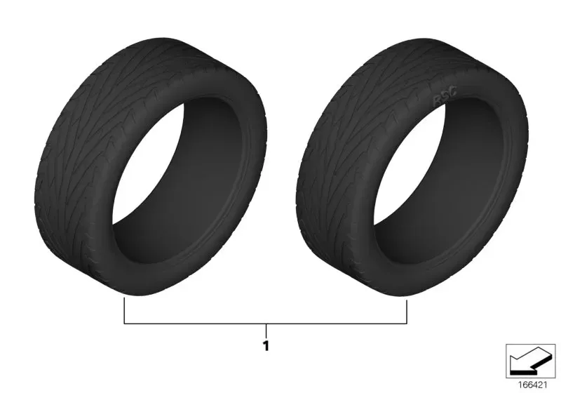 Summer tyre diagram