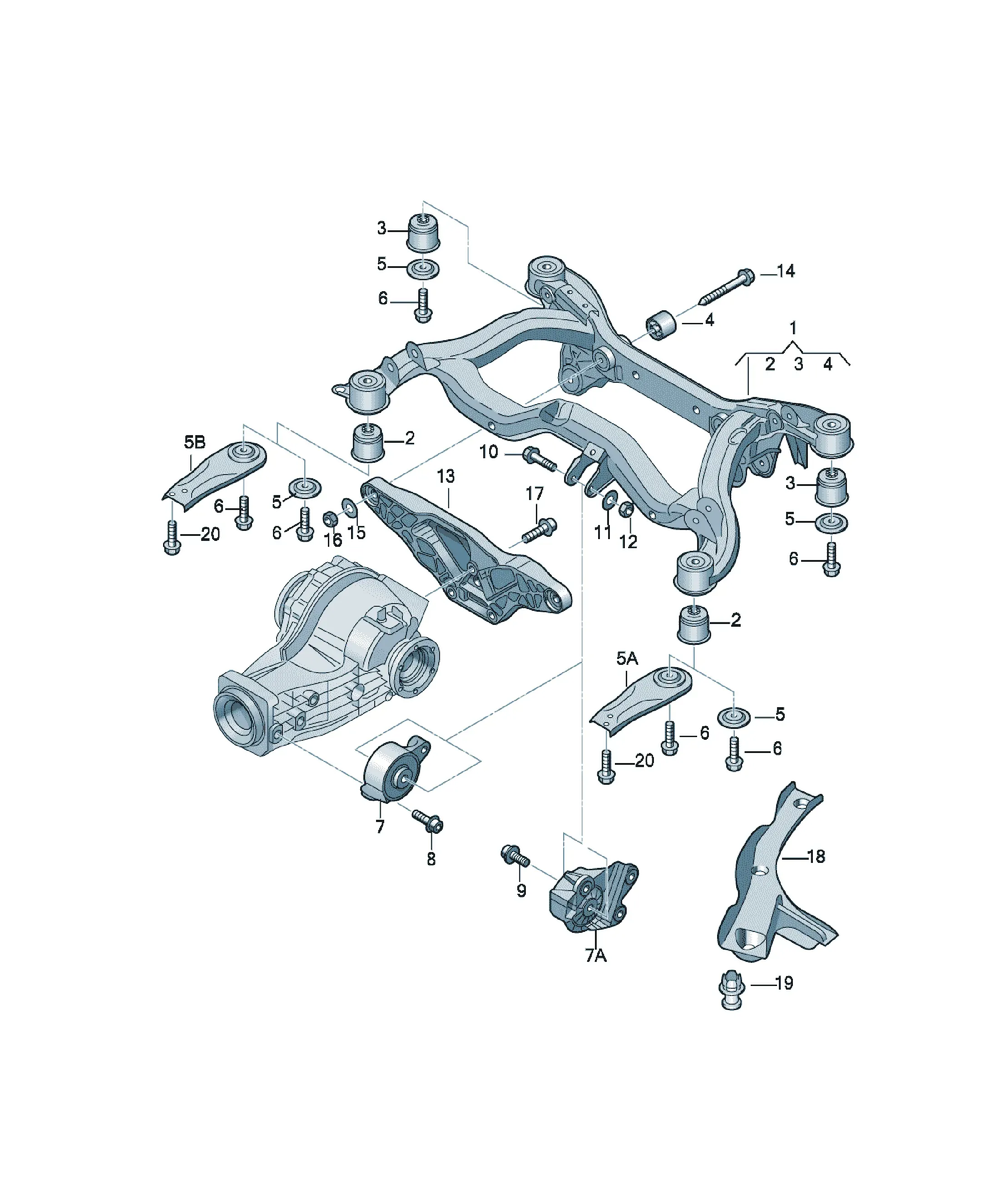 Subframe diagram