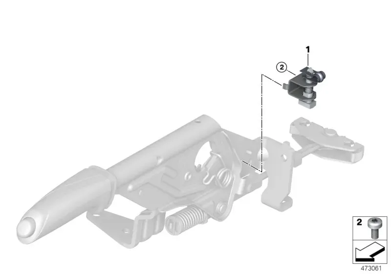 Parking brake switch diagram