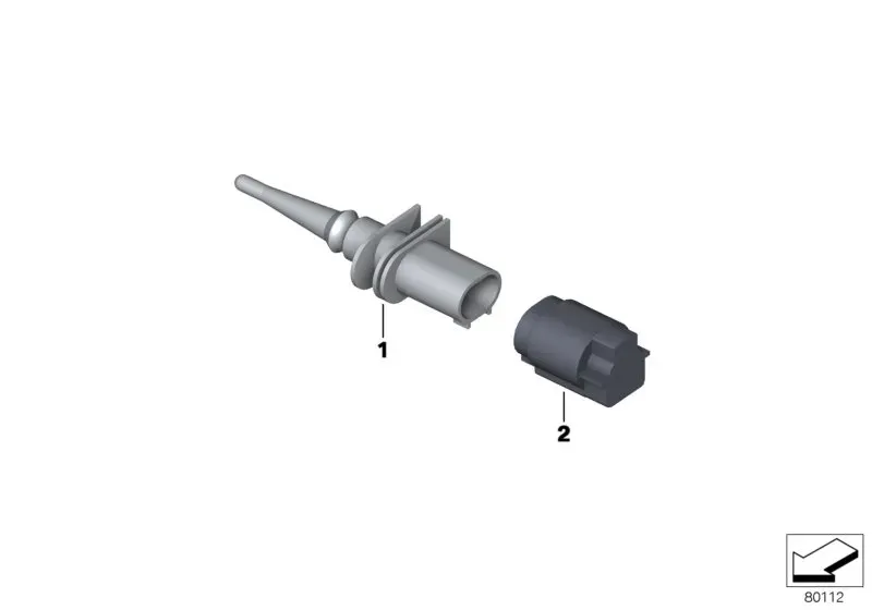 Ambient air temperature sensor diagram