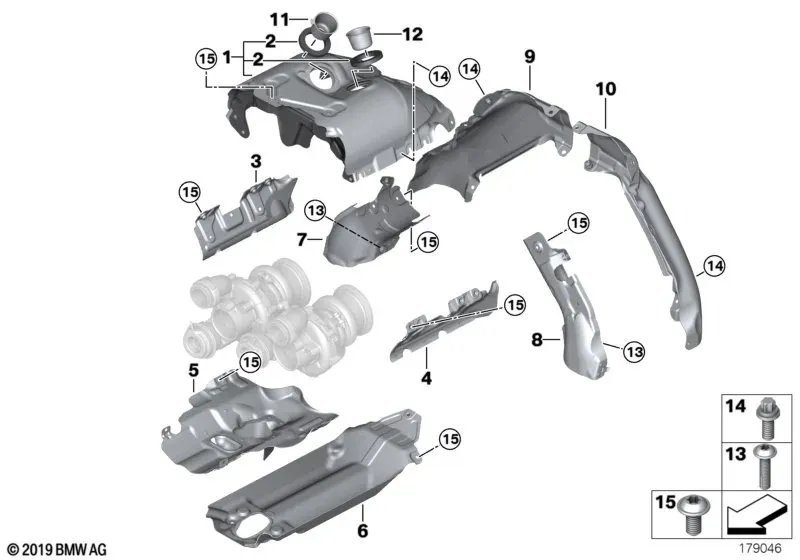 Engine Heat Shields diagram