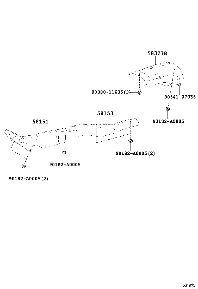Floor Heat Insulator diagram