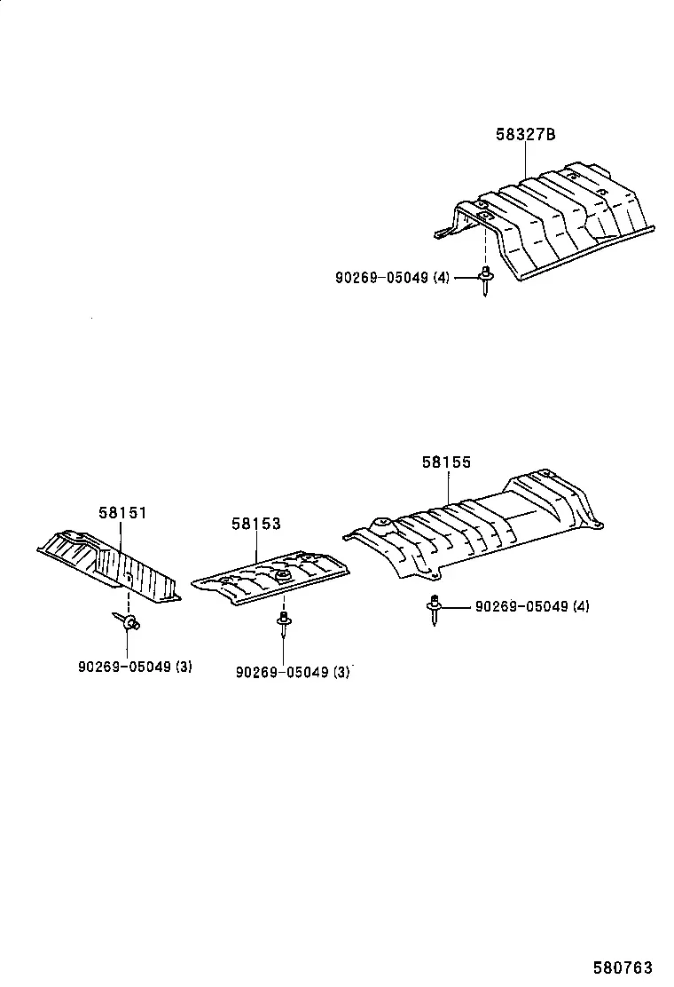 Floor Heat Insulator diagram