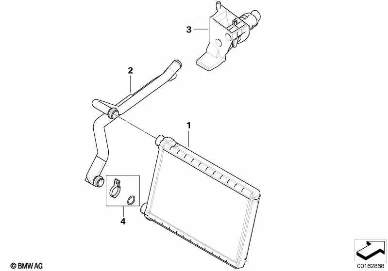 Heater Core diagram