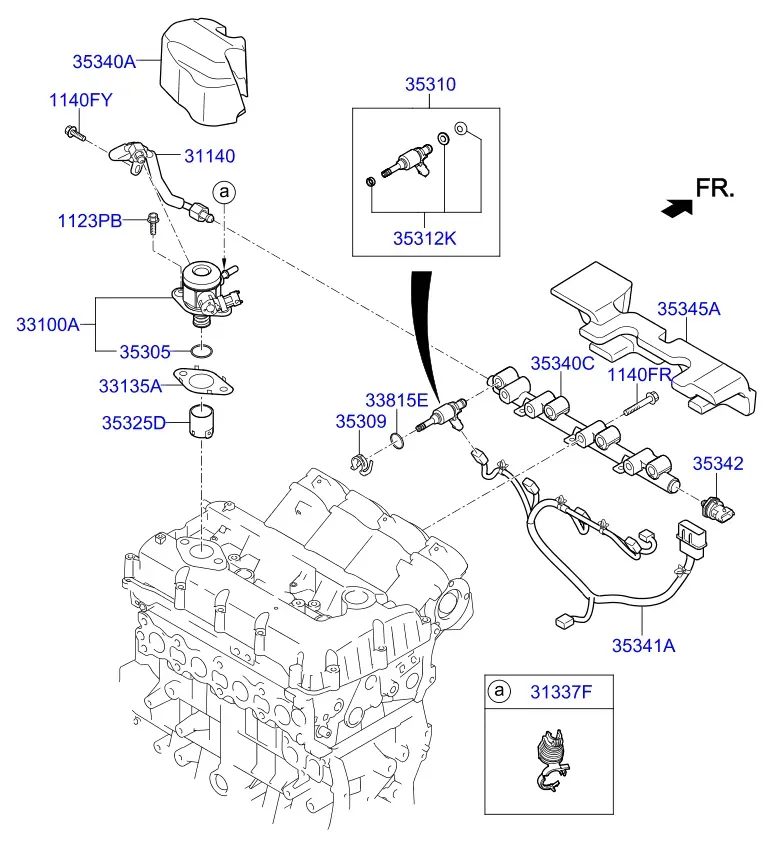 Fuel system diagram