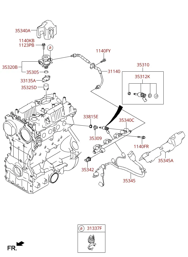 Fuel system diagram
