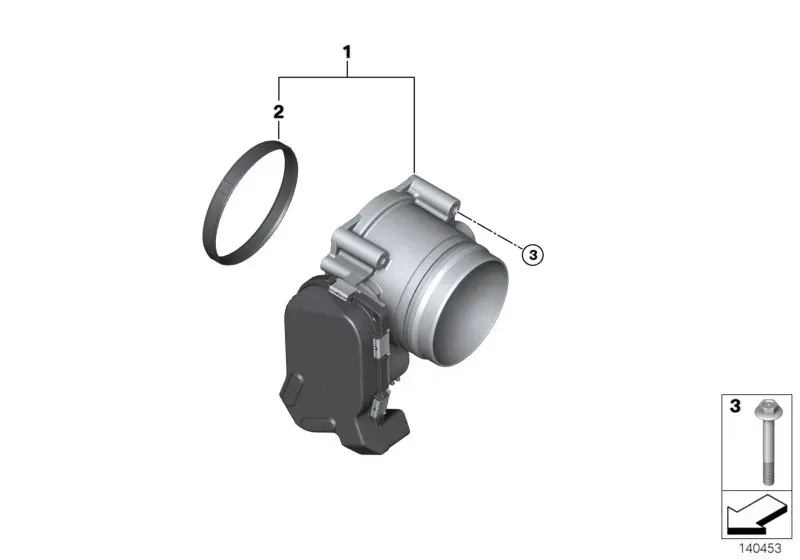 Throttle body diagram