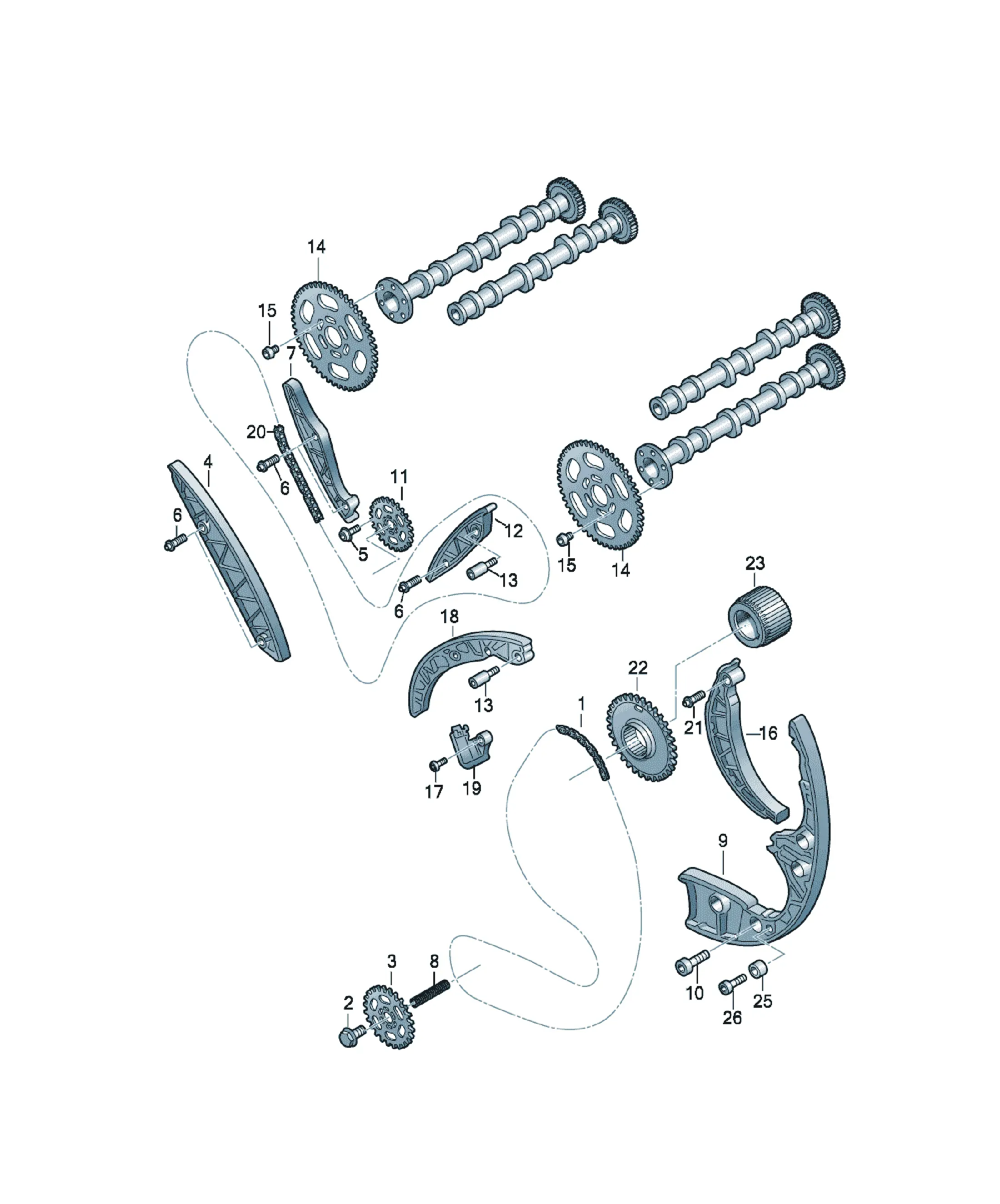 Timing drive diagram