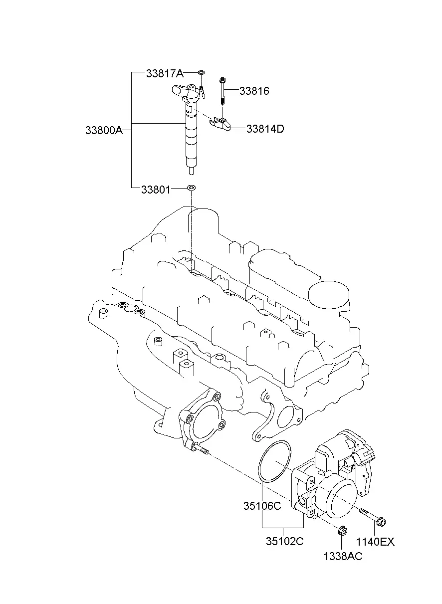 Fuel Injectors diagram