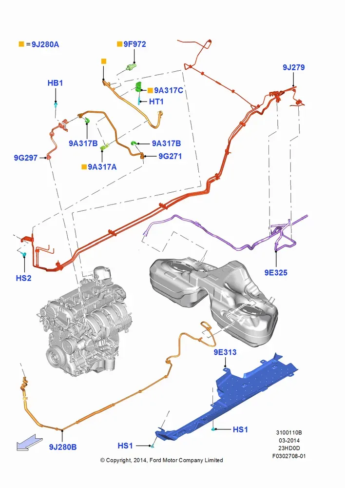 Fuel Lines diagram