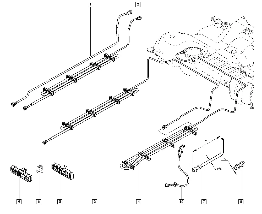Fuel Lines diagram