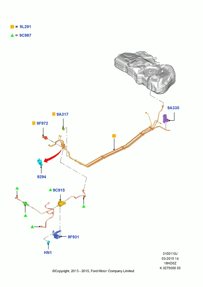 Fuel Lines diagram