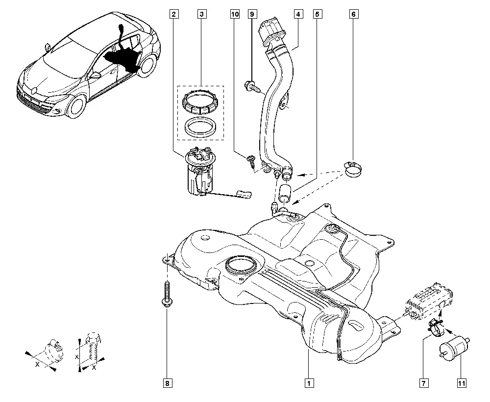 Fuel Tank diagram