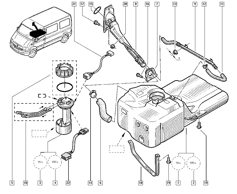 Fuel Tank diagram