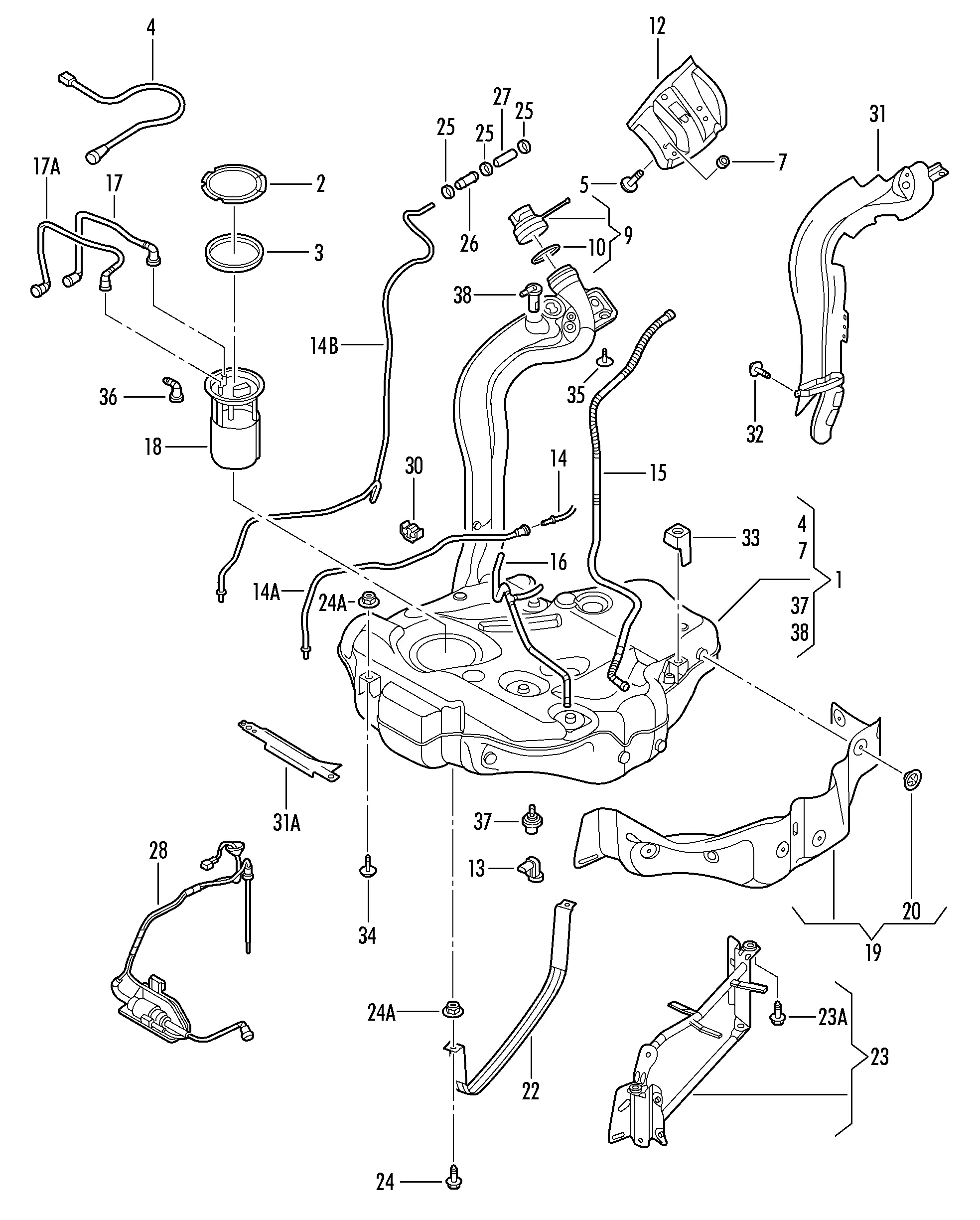 Fuel Tank diagram